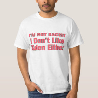 私は人種差別のTシャツではないです Tシャツ