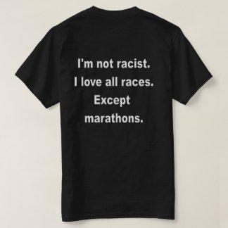 私は人種差別主義のTシャツではない Tシャツ
