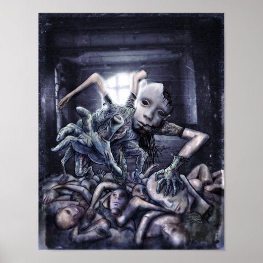 私は人間だった ポスター (正面)