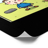 私は人間だ ポスター (角)