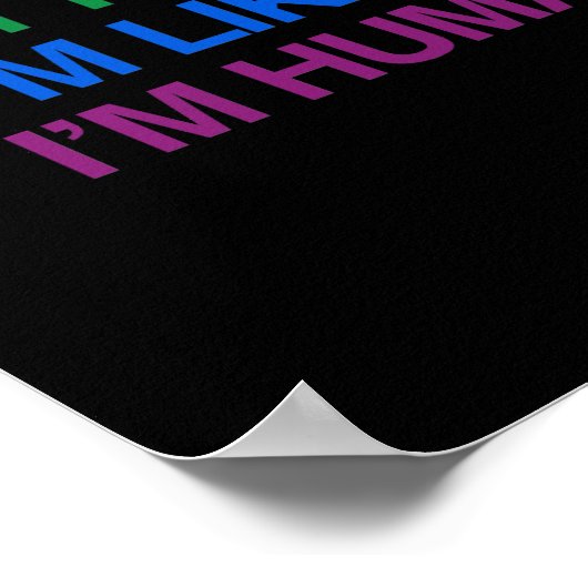 私は人間だ ポスター (角)