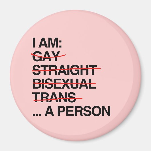 私は人間だ マグネット (正面)