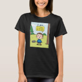 私は人間だ Tシャツ (正面)
