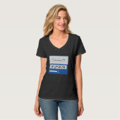 私は人間ですCaptcha認証デザイン Tシャツ (正面フル)
