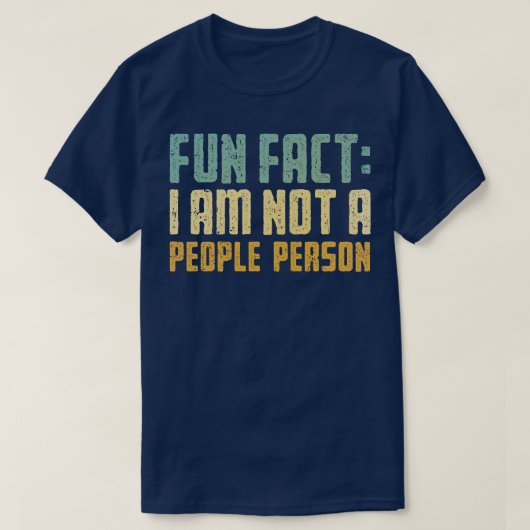 私は人間ではない Tシャツ (デザイン正面)