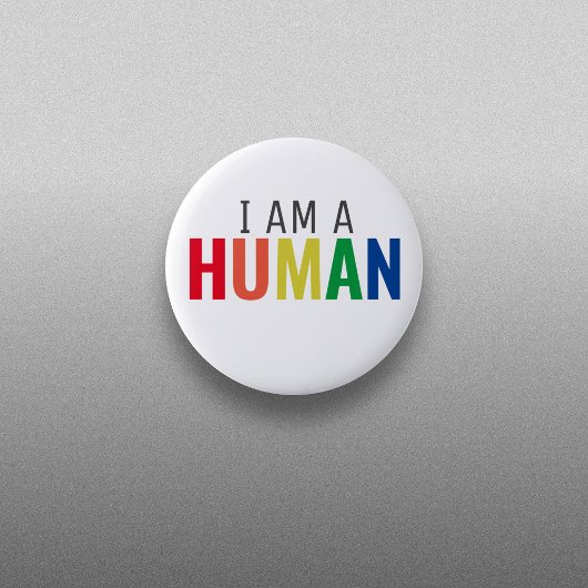 私は人間のボタンだ 缶バッジ