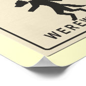 私は人間オオカミが大好き ポスター (角)