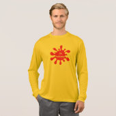 私は人間以下のTシャツだ Tシャツ (正面フル)