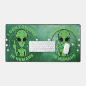 私は人間信じではない デスクマット (キーボード&マウス)