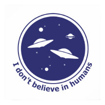 私は人間信じではない