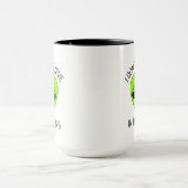 私は人間信じのコーヒマグではない マグカップ (中央)