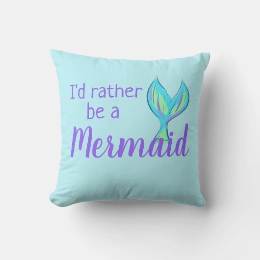 私は人魚になりたい クッション (正面)