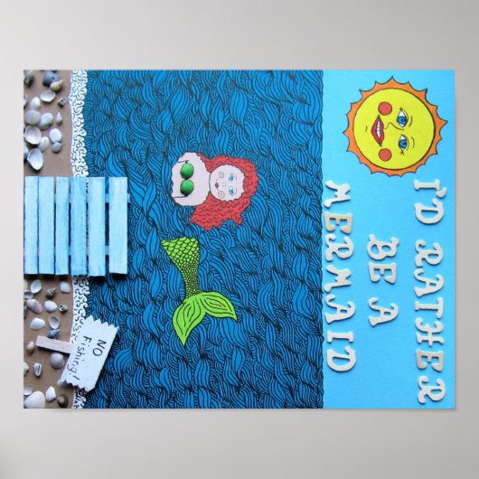 私は人魚になりたい ポスター (正面)