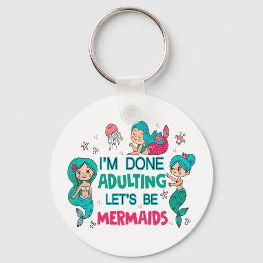 私は人魚になりましょうの姦淫を終えた キーホルダー (正面)