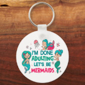 私は人魚になりましょうの姦淫を終えた キーホルダー (正面)