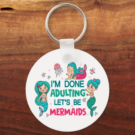 私は人魚になりましょうの姦淫を終えた キーホルダー (正面)