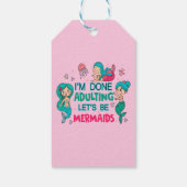 私は人魚になりましょうの姦淫を終えた ギフトタグ (裏面)