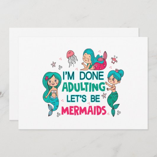 私は人魚になりましょうの姦淫を終えた シーズンカード (正面/裏面)