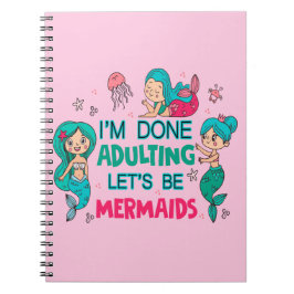 私は人魚になりましょうの姦淫を終えた ノートブック