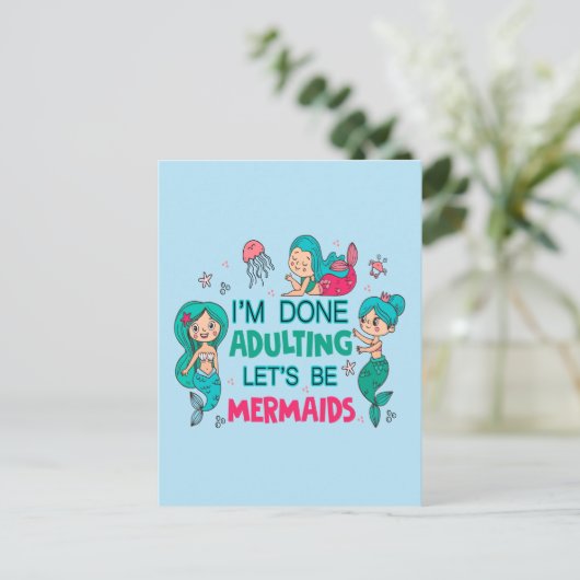 私は人魚になりましょうの姦淫を終えた ポストカード (スタンド正面)