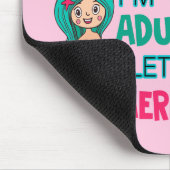 私は人魚になりましょうの姦淫を終えた マウスパッド (コーナー)