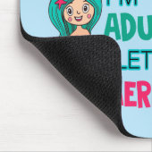 私は人魚になりましょうの姦淫を終えた マウスパッド (コーナー)