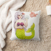 私は人魚の方が好い! クッション (ブランケット)
