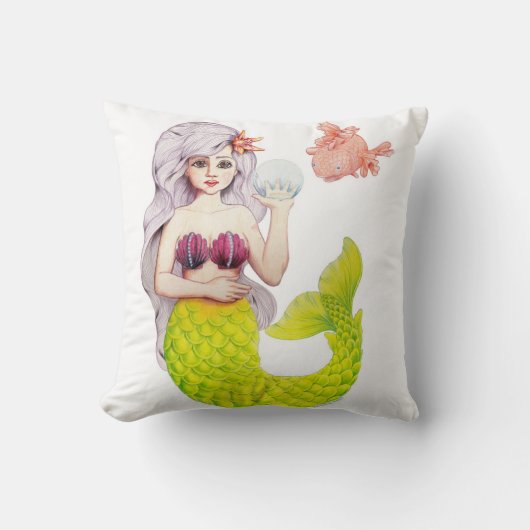 私は人魚の方が好い! クッション (正面)