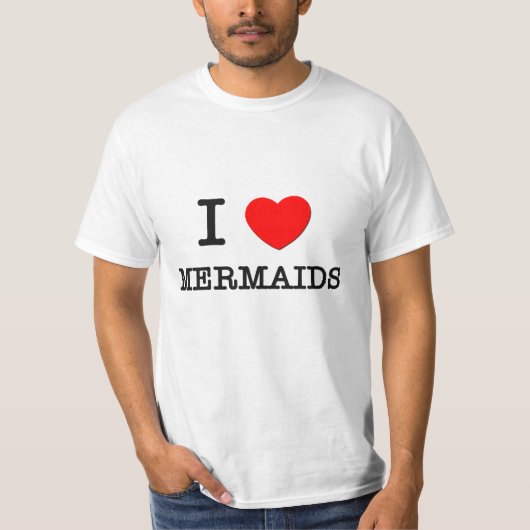 私は人魚を愛します Tシャツ (正面)