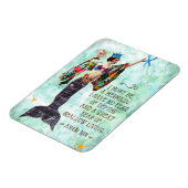 私は人魚アナイズニン引用文磁石でなければならない マグネット (左側)