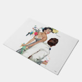 私は人2がほしいと思います ドアマット (アングル)