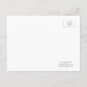 私は今あなたを夫と妻と発音し、我々は駆け落ち！3月 案内ポストカード (裏面)