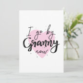 私は今おばあちゃんのそばへ行く サンキューカード (スタンド正面)