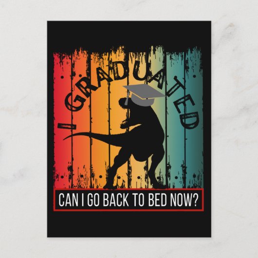 私は今からベッドに戻ってもいい? ポストカード (正面)