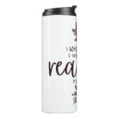 私は今すぐ読の(バラを持つ)ことができれば タンブラー (回転左)