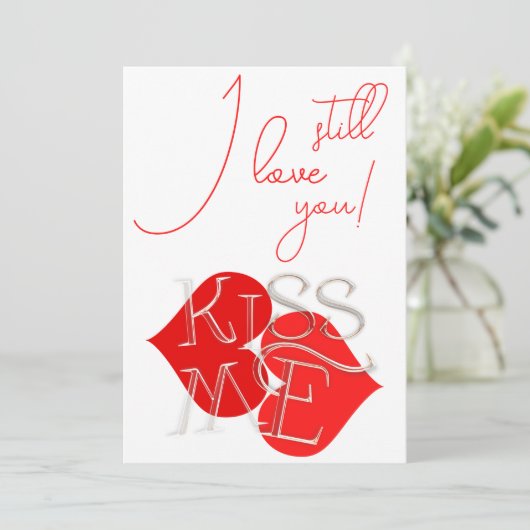 私は今でも旦那さんのアニバーサリーカードが大好き (スタンド正面)