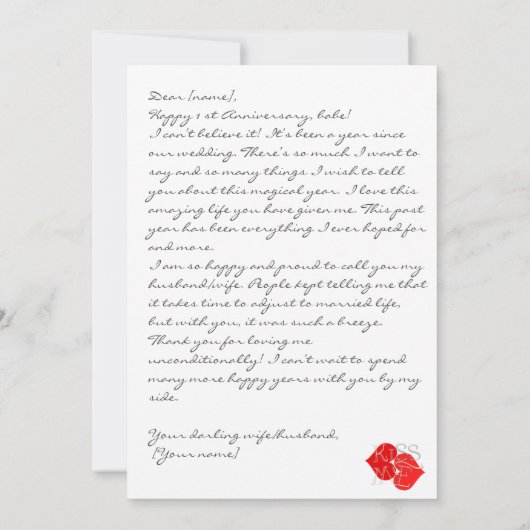 私は今でも旦那さんのアニバーサリーカードが大好き (裏面)