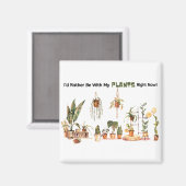 私は今の私の植物の磁石と一緒にむしろ持っている マグネット (正面/裏面)