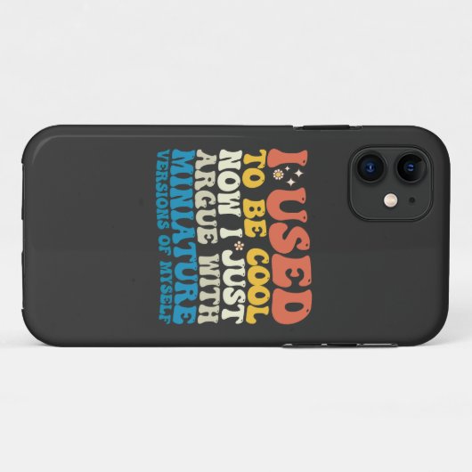 私は今はミニチュアクールを議論していた Case-Mate iPhoneケース (裏面(横))