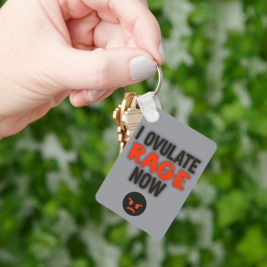 私は今は怒りを排斥する キーホルダー (手)