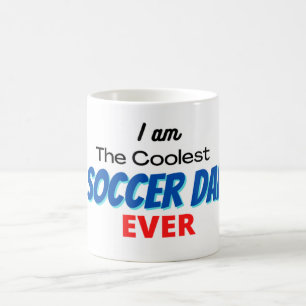 私は今までクールもサッカーパパ コーヒーマグカップ