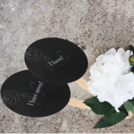 私は今までゴシック様式の黒いバチェロレッテを持っていない ハンドファン