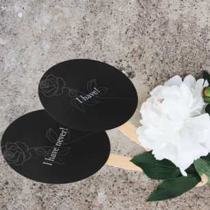 私は今までゴシック様式の黒いバチェロレッテを持っていない ハンドファン