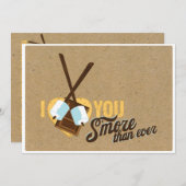 私は今まで以上にあなたを愛して – ウェディングシャワー 招待状 (正面/裏面)