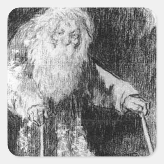 私は今もフランシ学スコ・ゴヤの傍にいる スクエアシール (正面)