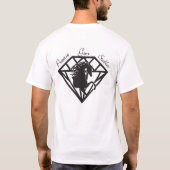 私は今ゆっくりと駆けていいてもいいですか。 Tシャツ (裏面)