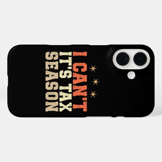 私は今シーズンの税金を受け取れない Case-Mate iPhoneケース (裏面 (横))
