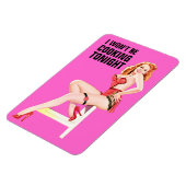 私は今夜フレキシ料理ではない マグネット (左側)