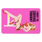 私は今夜フレキシ料理ではない マグネット (横)