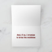 私は今年もしはあなたの小妖精や小人になれる シーズンカード (内部)